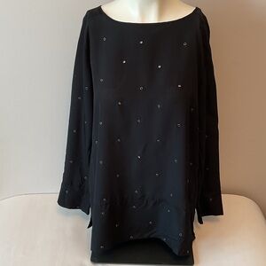 Sandra Angelozzi Grommet Blouse